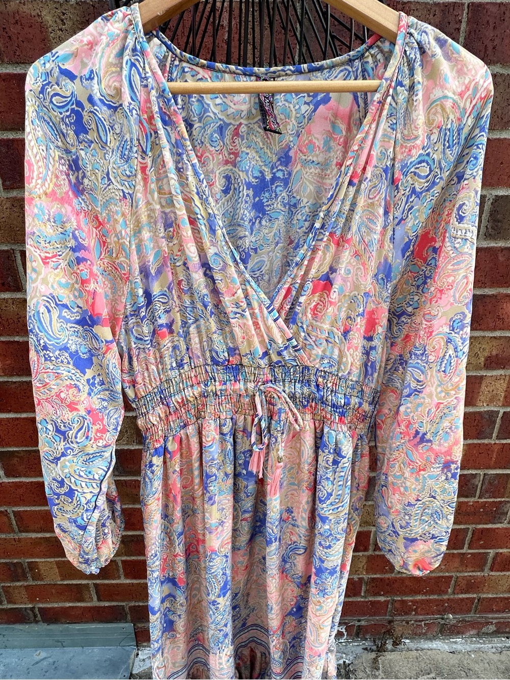 Me 2 Magic Anthropologie BOHO Maxi Ruffles Peasant Cottagecore Romantic Prairie - Picture 8 of 16